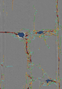 Pothole and Crack Detection Range Image