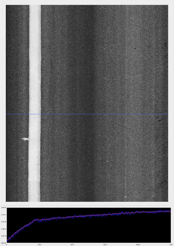 Drop-off Intesity Image