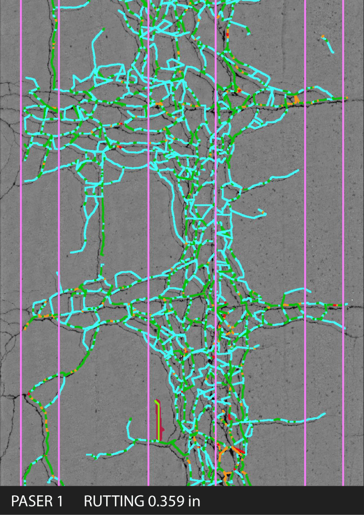 Protocole de cotation des dégradations PASER